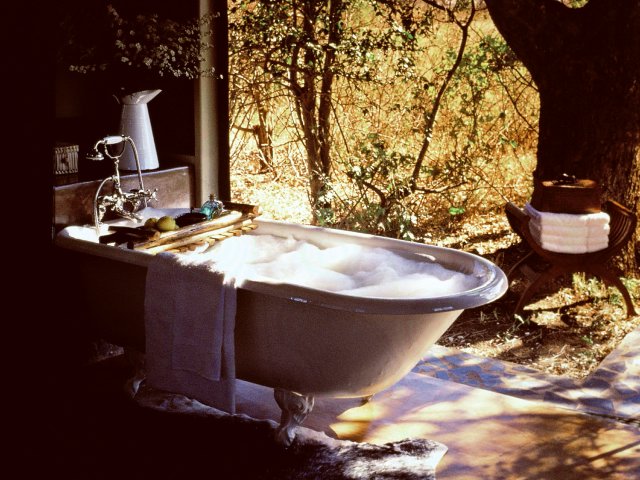Bath with a view